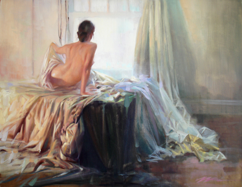 image if San Francisco Bey View painting by Jian Wu