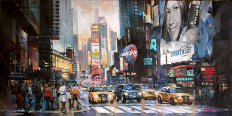 image if San Francisco Bey View painting by Jian Wu