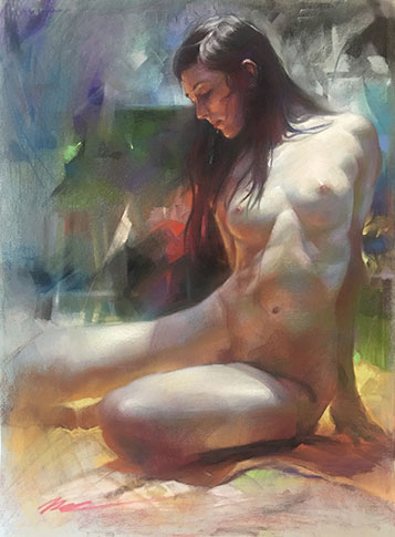 image if San Francisco Bey View painting by Jian Wu